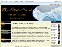 Tablet Screenshot of nwifuneralhome.com